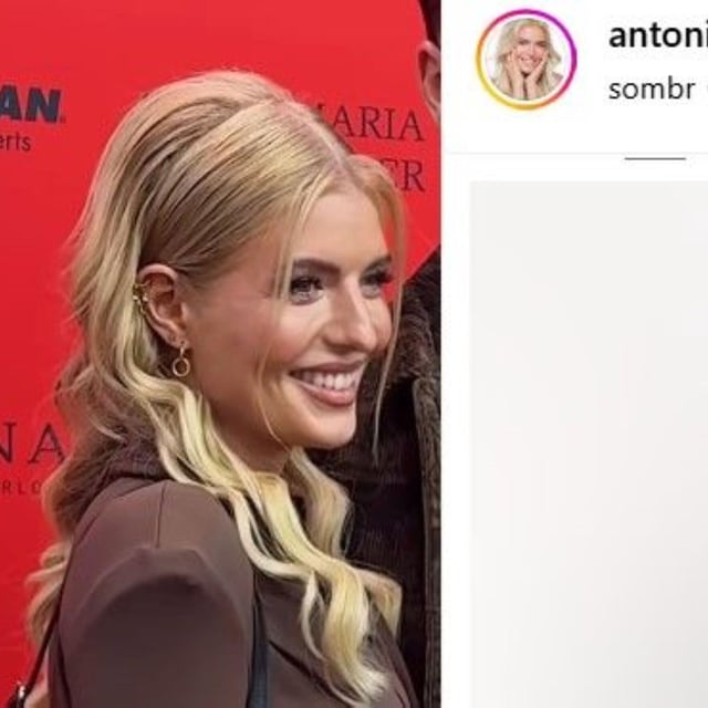 Jetzt ist sein Gesicht zu sehen: Antonia Hemmer zeigt ihren Freund