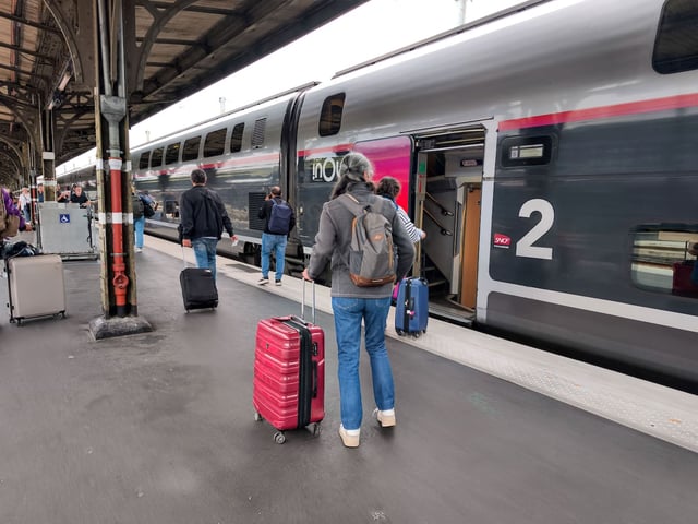 A la gare de Lyon à Paris, le 21 septembre 2025.