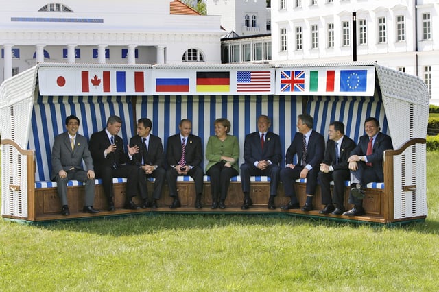 Juni 2007: Der G-8-Gipfel an der Ostsee mit Merkel als Gastgeberin