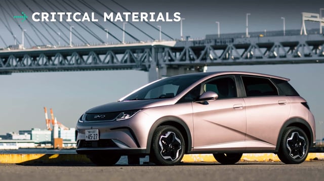 What BYD Really Wants Out Of Japan: Critical Materials