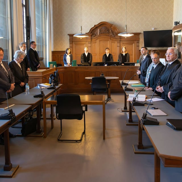 Vor dem Landgericht hat ein Korruptionsprozess begonnen.