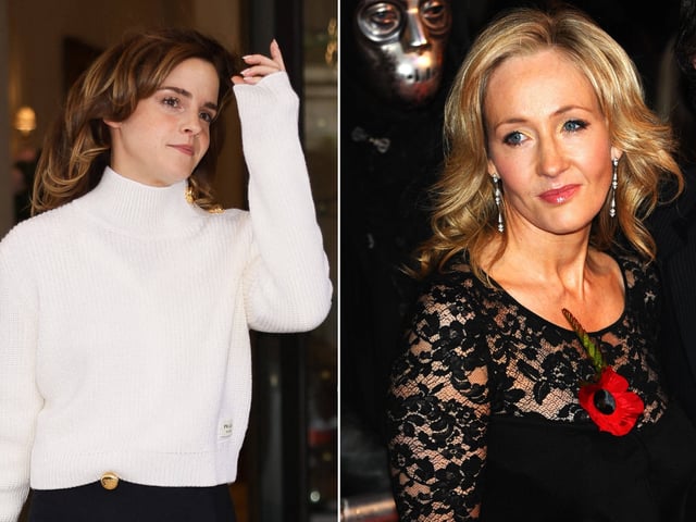 J.K. Rowling kann mit Friedensangebot von Emma Watson nichts anfangen.