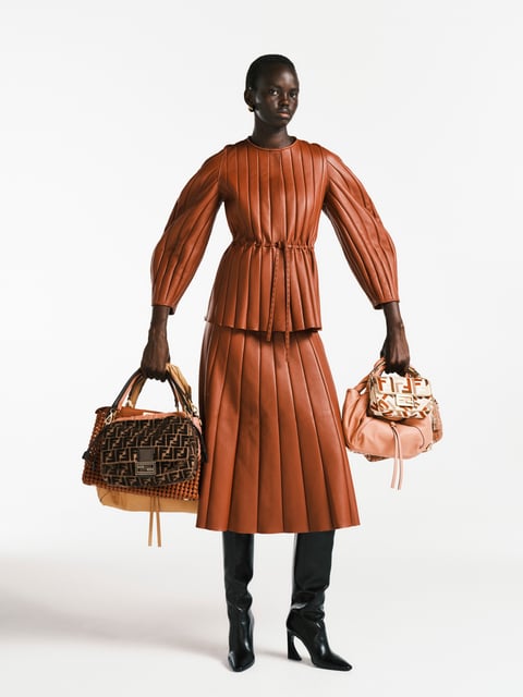 Fendi’s A/W 2025 100th anniversary collection, as photographed for Wallpaper’s September 2025 issue