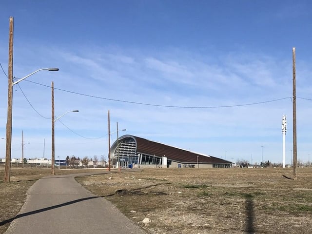  The site around the Westbrook CTrain station remains largely undeveloped.