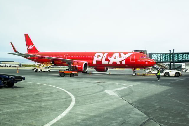 A Fly Play aircraft.