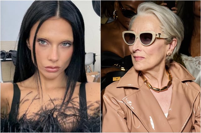Valentina Zenere y el encuentro soñado con Meryl Streep en el desfile de Dolce & Gabbana