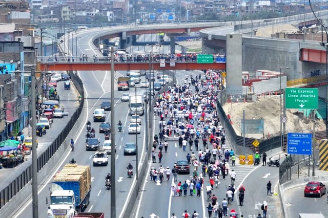 Paro de transportes será acatado por más de 70 empresas de transporte en Lima Metropolitana. Foto: Andina