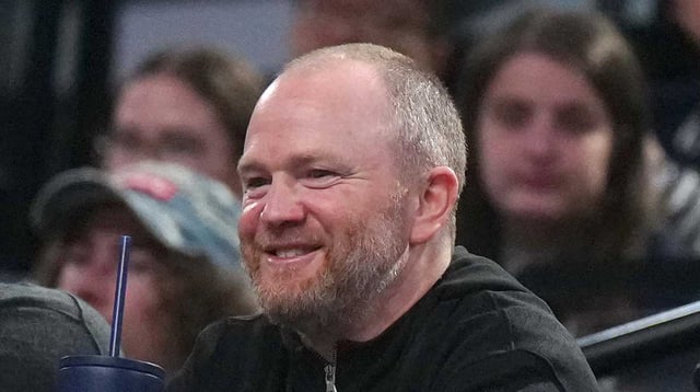 Mar 9, 2025; Inglewood, California, USA; LA Clippers president of basketball operations Lawrence Frank watches in the first half against the Sacramento Kings at Intuit Dome. Mandatory Credit: Kirby Lee-Imagn Images