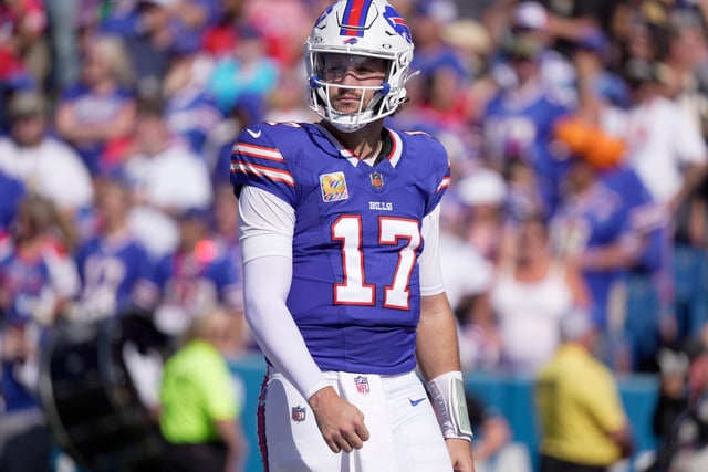 Will Josh Allen and the Buffalo Bills beat the New England Patriots on Sunday Night Football? NFL Week 5 predictions, picks, odds preview the game.