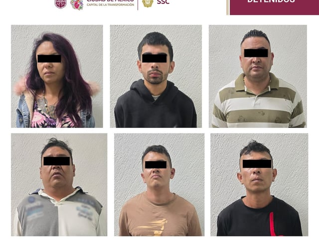 Sujetos que robaron celulares en Cuautla, Morelos.