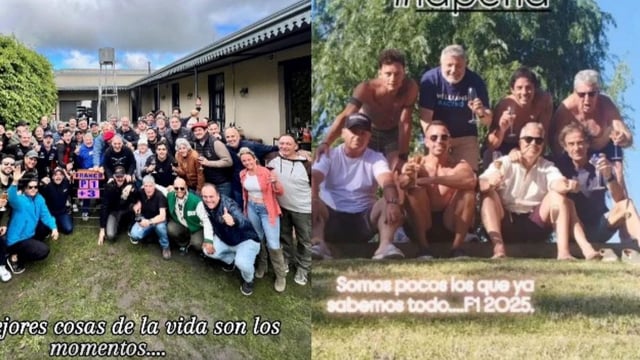 La historia reciente de Instagram de Aníbal Colapinto y la de antes de que Franco volviera a la Fórmula 1.
