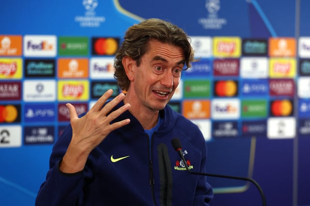 Soccer Football - UEFA Champions League - Tottenham Hotspur Press Conference - Aspmyra Stadion, Bodo, Norway - September 29, 2025 Tottenham Hotspur manager Thomas Frank during press conference Action Images via Reuters/Matthew Childs