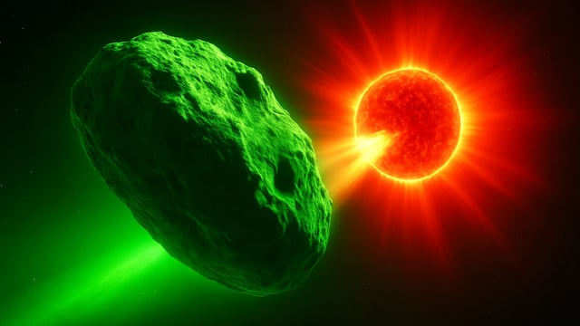 3i/atlas hit by sun solar blast