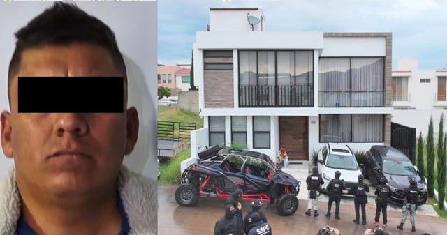 "El Viejón" es señalado como presunto jefe operativo de La Barredora en Guanajuato. Foto: SSPC