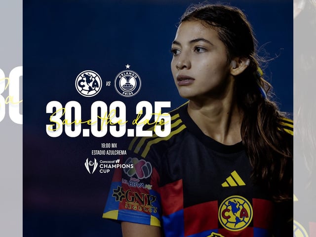 América y Orlando Pride disputarán el liderato del Grupo A en la Concacaf W Champions Cup.