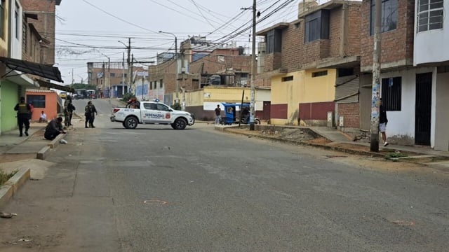 La PNP presume que este caso responde a un conflicto entre bandas criminales por el control del transporte en El Porvenir.