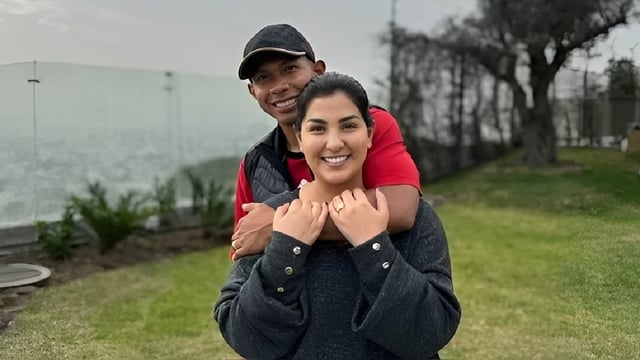 Edison Flores y Ana Siucho se casaron el 21 de diciembre del 2019