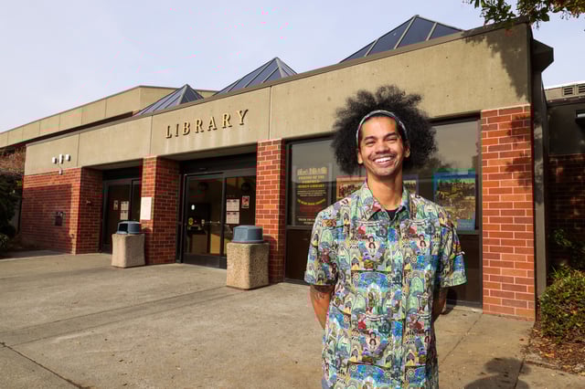 Mychal Threets rose to internet fame while he was working as a Bay Area librarian, and became known for his motivational social media posts about reading.