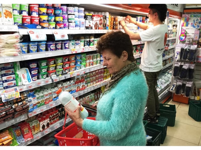 La Anses lanza un programa de beneficios con descuentos en supermercados: cuáles son los topes (Carlos Ventura/Crónica/Archivo).
