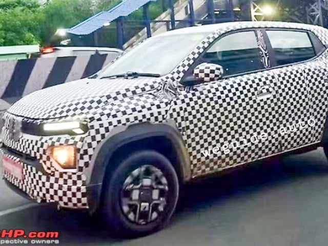Renault Kwid Facelift Interiors, Exteriors Spied