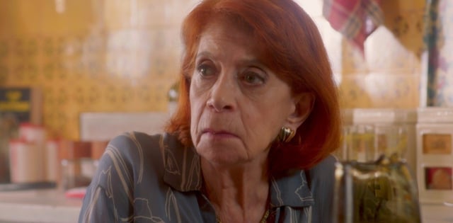 Adriana Aizemberg. Una tipica "idishe mame" en la serie "Casi feliz.