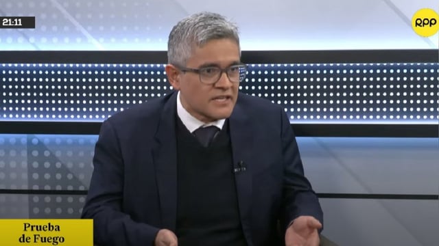 José Domingo Pérez, fiscal del Equipo Especial Lava Jato.