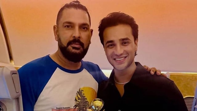 Abhishek Sharma and Yuvraj Singh | Image: X/@SunRisers