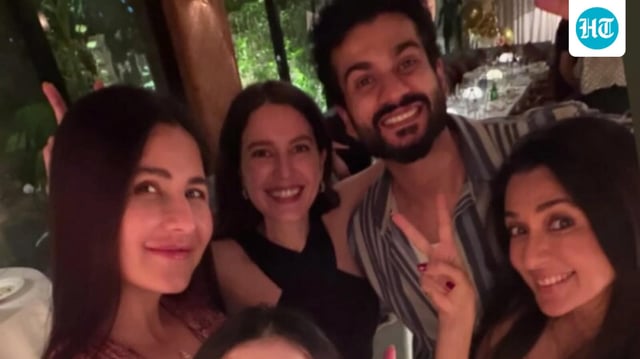 Katrina Kaif's recent photos highlight her pregnancy glow.