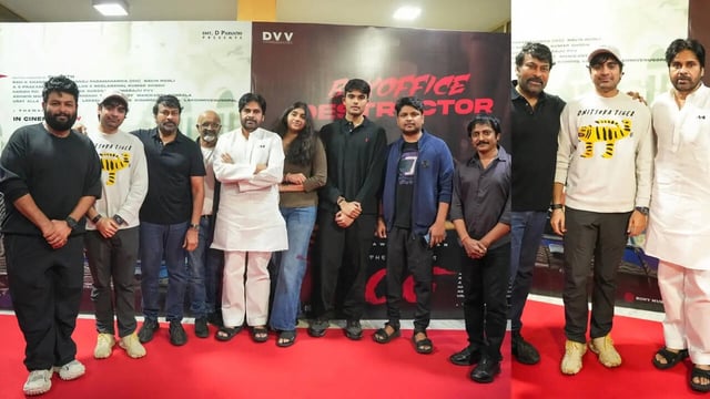 Chiranjeevi Feels Proud Of Brother Pawan Kalyan After Watching OG