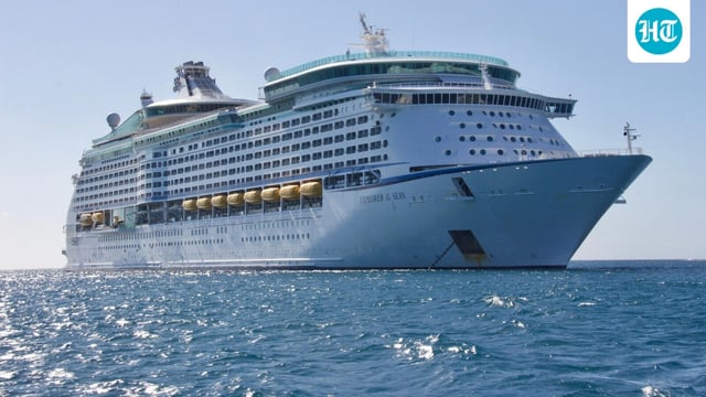Crew from Enchantment of the Seas rescue 12 people from a sinking raft near Mexico. (Representative image)