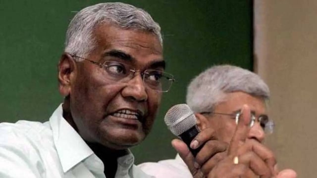 D Raja questions BJP’s Naxal Mukt Bharat plan amid Operation Black Forest