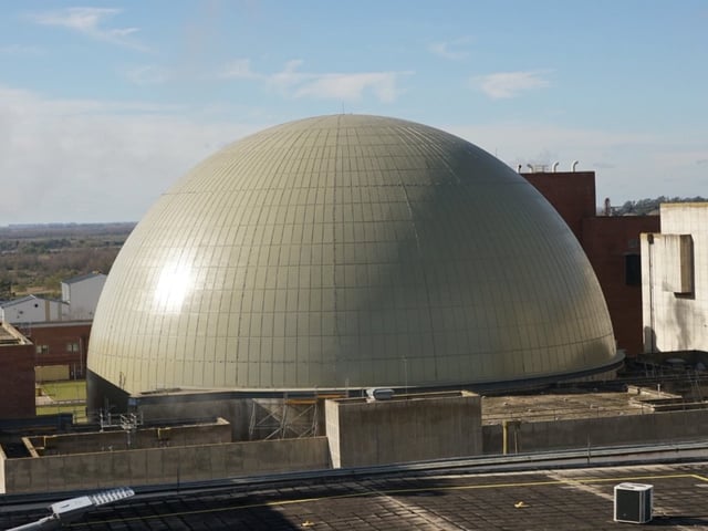 La planta Atucha II ubicada en Lima, provincia de Buenos Aires. Foto: X / @nucleoelectrica