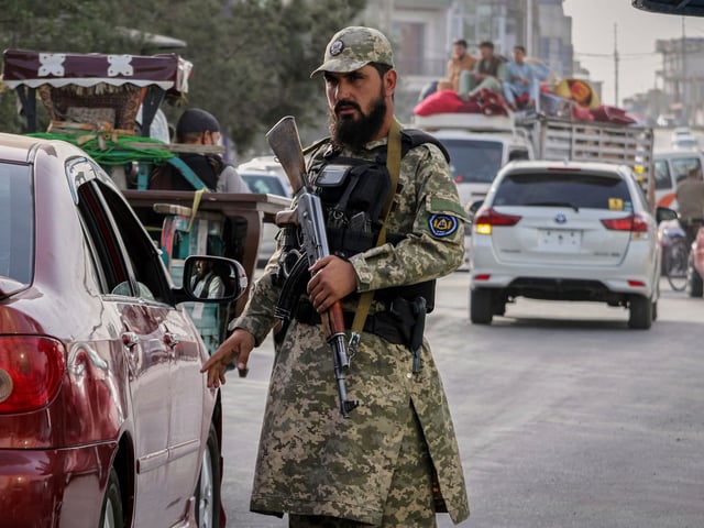 Ein Taliban in Afghanistan