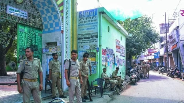 Bareilly police detain eight accused, including cleric Tauqeer Raza Khan, in connection with Mujahideen plot to overthrow UP government.