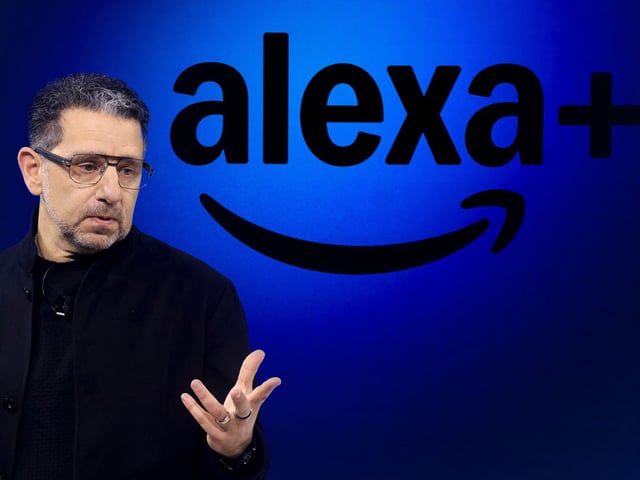 Alexa+ Logo and Panos Panay