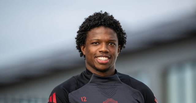 Tyrell Malacia has played 47 times for Manchester United since joining from Feyenoord in 2022. Getty Images