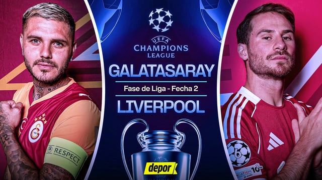 Liverpool vs Galatasaray por la Champions League | Diseño: Christian Marlow