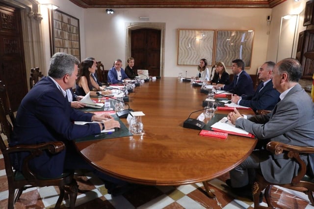 26/06/2025 El president de la Generalitat, Carlos Mazón, preside el Pleno extraordinario del Consell para acordar la remisión de la Cuenta General de la Generalitat correspondiente al ejercicio 2024 a la Sindicatura de Comptes. SOCIEDAD ESPAÑA EUROPA COMUNIDAD VALENCIANA ECONOMIA POLÍTICA GVA