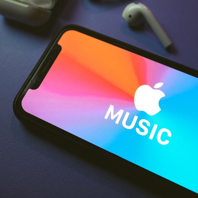 Apple Music app on iPhone