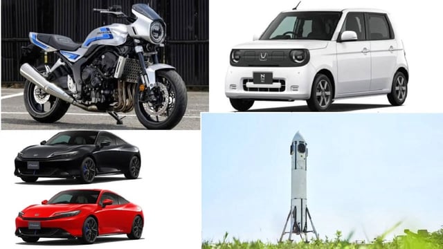 Honda Brings Cars, Bikes, EVs And A Rocket