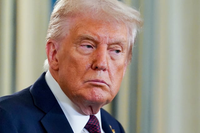 US President Donald Trump's government could shut down from midnight due to a row over funding.