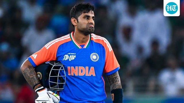 Suryakumar Yadav had a horrible Asia Cup with the bat.
