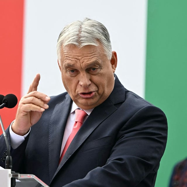 Der ungarische Premierminister Viktor Orbán glaubt, der Westen will bei der Aufteilung der Ukraine nicht „leer ausgehen“.