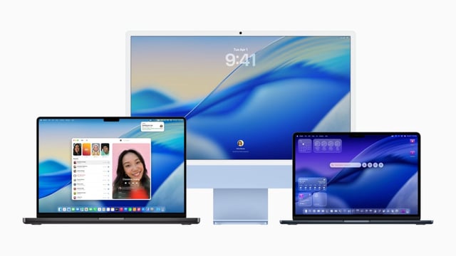 Apple zeigt macOS 26 Tahoe auf der WWDC 2025. (Bild: Apple)