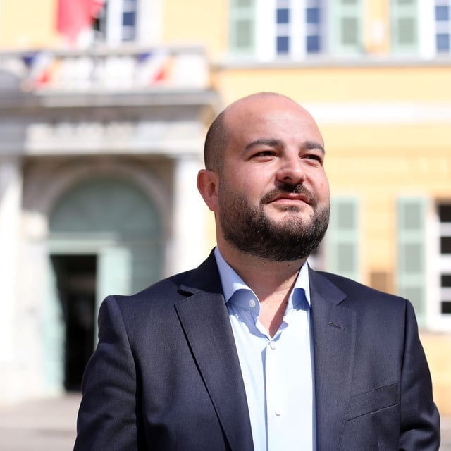Le maire RN de Frejus, David Rachline, le 22 mars 2024.