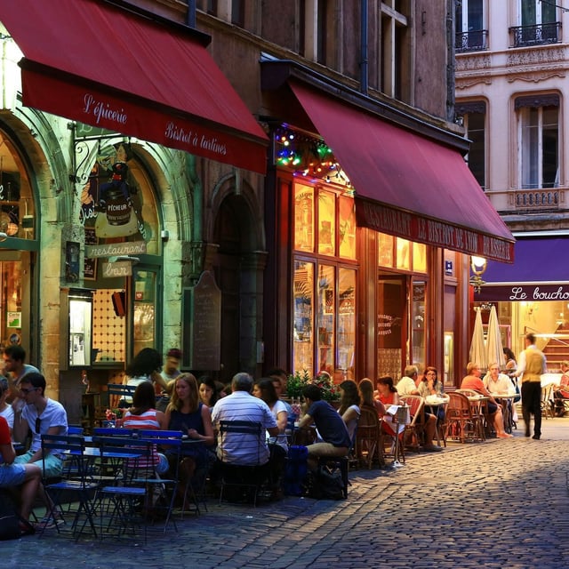 La rue de la monnaie à Lyon, le 7 juillet 2013.