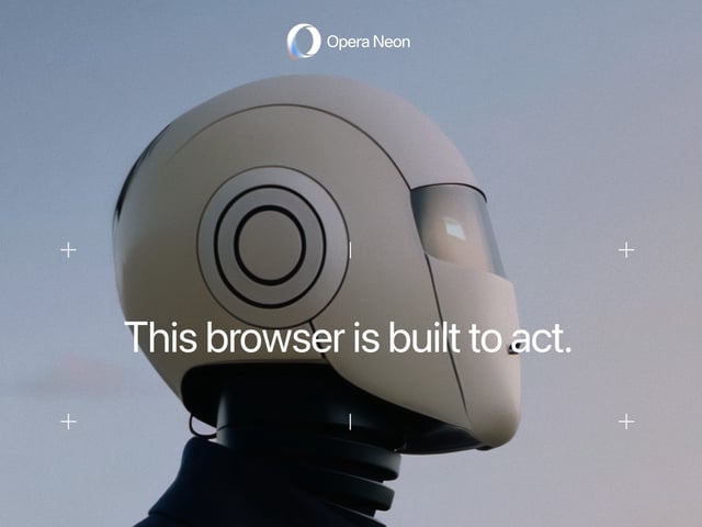 Opera Neon hero
