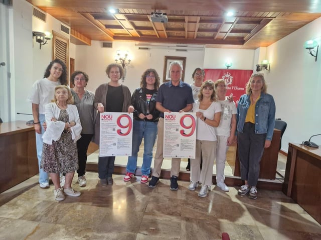 Presentación del programa del 9 d'Octubre en l'Eliana.