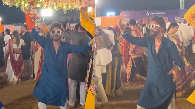 Garba video goes viral. Image Source: iamnotyourbruh/ Instagram