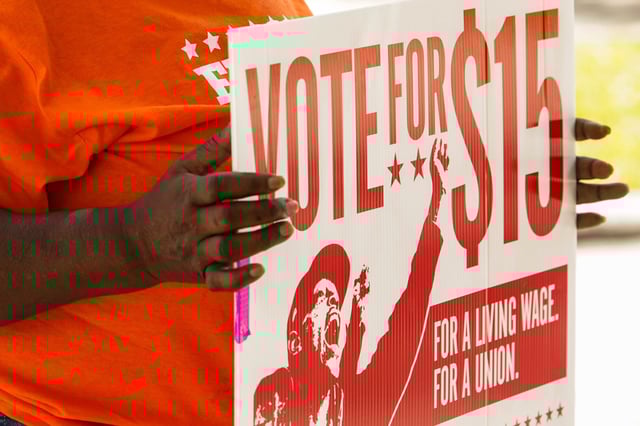 Floridians voted in 2020 to increase the minimum wage gradually in coming years. It rose to $14 on Tuesday. (Martha Asencio Rhine/Tampa Bay Times/TNS)